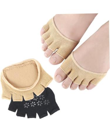 FOMIYES 3 Pairs Forefoot Pads for Women - Comfortable High Heels Toe Covers & Metatarsal Sleeves - Thin Breathable Socks for Pain Relief - Buy Online on GoSupps.com