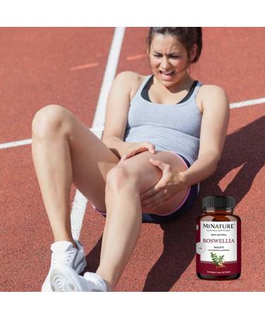 Boswellia Tablets by mi Nature| | Pure & Natural herb | Free from Chemical & Preservative| Plant Based Gluten Free |90 Tablet 45 Days Supply 1000mg - Buy Online on GoSupps.com