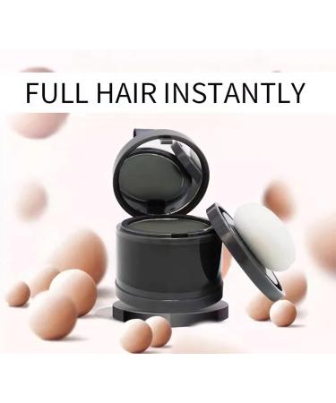 Root Touch Up Powder Hairline Powder Hair Root Touch Up Thin Hair Powder Fine Hair Makeup Hairline Contour Concealer Cover Up Instant Coverage Root Hair Root(Black) - Buy Online on GoSupps.com