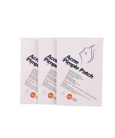 Allbesta 3 Packs Acne and Pimple Absorbing Patch Main Acne Pimple Treatment 120 Pore Cleaning Patches