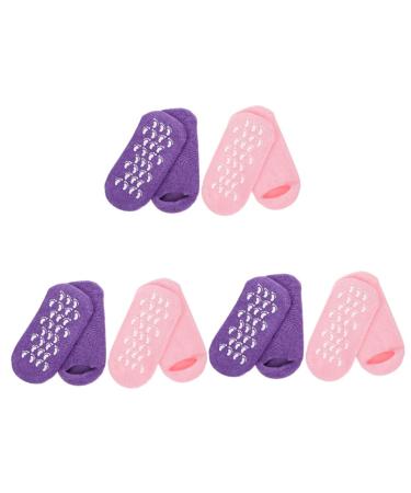 FRCOLOR 6 Pairs Gel Socks Miss Cotton Yarn Commodity Spa
