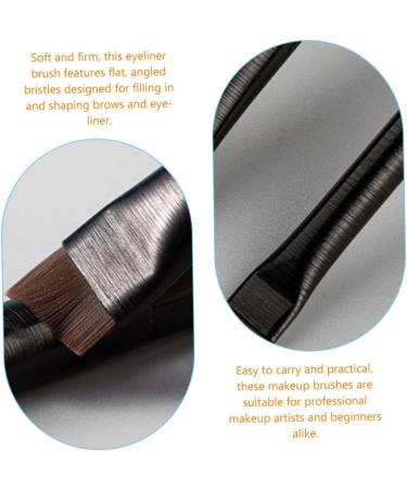 FOMIYES 3 Sets Eyeliner Brush Makeup Brush Eyebrowhack Eyebrow Hack Slanted Eyebrow Brush Portable Makeup Brush Women s Suits Cosmetology Kit Brow Coloring Brush Eyebrow Bevel Tool - Buy Online on GoSupps.com