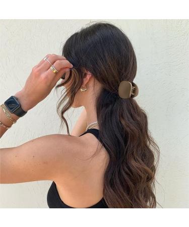 ATODEN Small Hair Clips - 8 Pcs Cute Neutral Claw Clips for Thin Hair, Matte Medium Hair Accessories for Thick & Fine Hair - Non slip Hair Clamps - Buy Online on GoSupps.com
