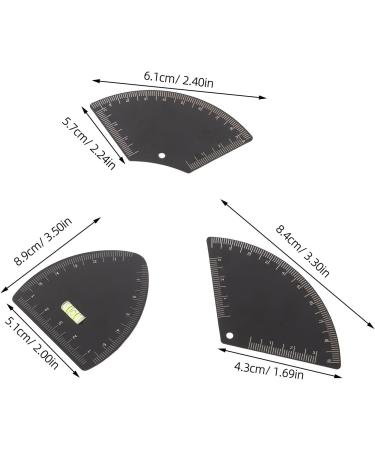 Cabilock Gabarit de positionnement pour sourcils (3 pi ces) guide de dessin professionnel pour la mise en forme et la d finition des sourcils pochoir pour maquillage des noir - Buy Online on GoSupps.com