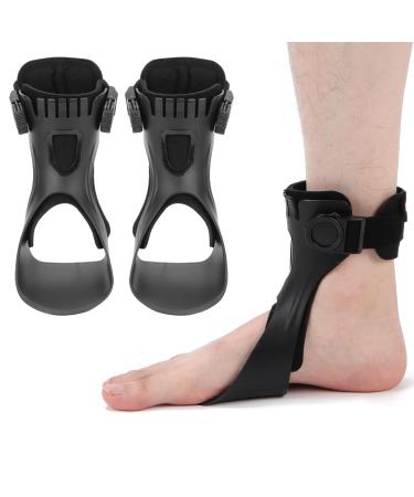 Drop Foot Brace Soft Afo Foot-Up Orthesis Light Balance Drop Foot Brace Foot Drop Orthesis ankle bandage support for shoes (XL rights)