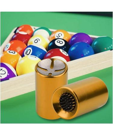 Billiard Tip Shaper & Pool Stick Pick - Aluminum Cue Tip Tool, Golden | Cue Sports Accessory - Buy Online on GoSupps.com