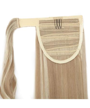 Buy Sandy Blonde Clip-In Ponytail Hair Extension - Realistic Pferdeschwanz Braid Hair Piece (58.5cm) - Buy Online on GoSupps.com