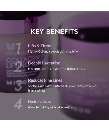  Mizon Collagen Power Lifting Cream (75ml) Day and Night Anti-Aging and Intensive Moisturizing 75% Marine Collagen Reduce Fine Lines and Age Spots Korean Skin Care - Buy Online on GoSupps.com
