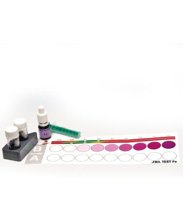 JBL Quick Test Kit for Iron Content - Accurate Iron Fe Testing Set 25390 for Aquariums - Buy Online on GoSupps.com
