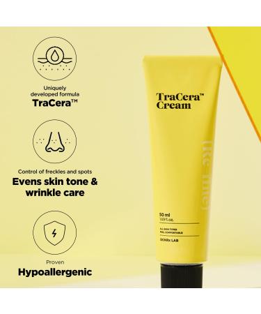 Buy SKINRxLAB TraCera Cream - Melanin Control Face Moisturizer for Blemishes Freckles & Dull Skin - Anti-Aging Solution - 1.69oz - International Shipping Available - Buy Online on GoSupps.com