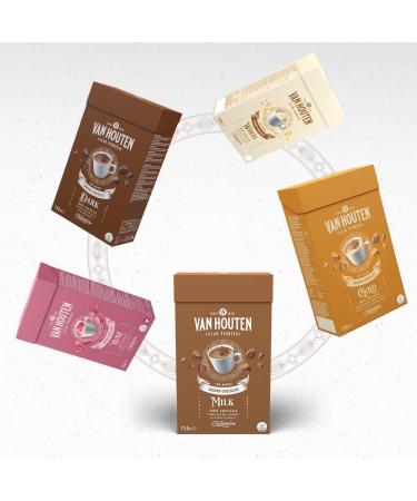 Van Houten Hot Chocolates For Hot/Cold Drinks - Chocolate - 750g - Pack of 3 - Buy Online on GoSupps.com