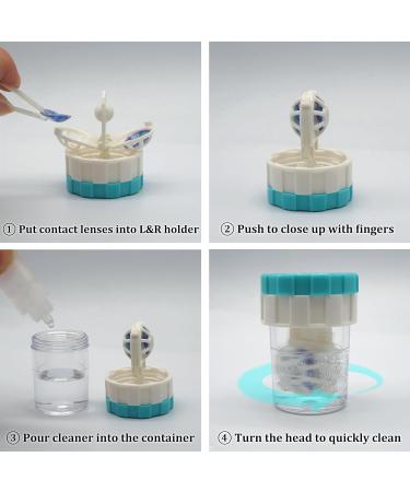 Buy Eye Wash Cup & Manual Contact Lens Cleaner Kit - Effective Dust & Irritant Solution for Soothing Tired Eyes | International Shipping Available - Buy Online on GoSupps.com