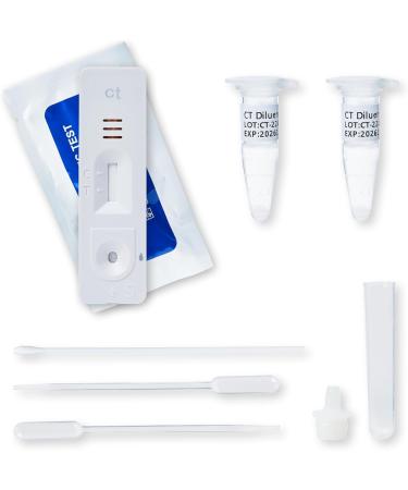 Chlamydia and Gonorrhea Home Test Kit - Rapid Swab STI Testing Kit Female and Male - Buy Online on GoSupps.com