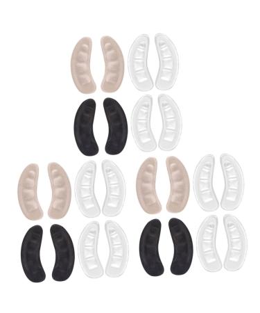 Gatuida 12 Pairs Anti-wear Stickers for High Heels Heel Grip Pads Inserts for Loose Shoes Boots Metatarsal Pad Heel Grips Liner Women Sandals Heels Shoe Pad Carpet Women's Breathable