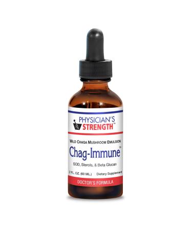 Physician's Strength Chag-Immune - 2 fl oz - Wild Chaga Mushroom Emulsion - 33 Servings