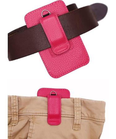 Fitted Leather Case w/ Screen Protector for Medtronic Minimed Insulin Pump - HOT Pink - Buy Online on GoSupps.com