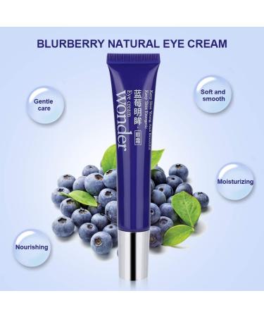 Blueberry Nourishing Eye Cream Dark Circle Cream Contains Blueberry Extract Eye Wrinkle Reduction Essence Promotes Youthful Radiant Eyes - Buy Online on GoSupps.com