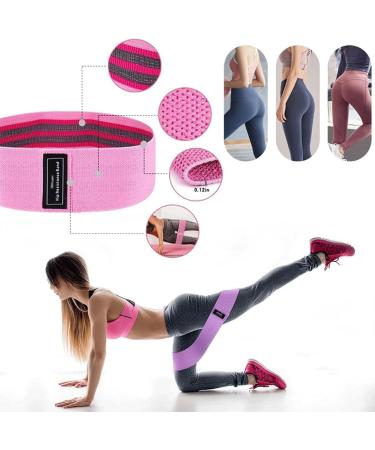 High-Quality Elastic Resistance Bands - Non-Slip Workout Bands for Booty & Legs - 3 Levels for Men & Women - Perfect for Home Fitness & Gym | International Shipping - Buy Online on GoSupps.com