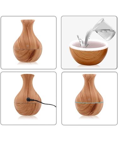 Humidificateurs brume froide 300 ml arr t automatique sans eau interrupteur tactile humidificateur d'air silencieux 35 dB Humidificateur ultrasons pour chambre de b b salon voiture marron - Buy Online on GoSupps.com