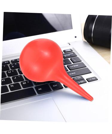 Lurrose Rubber Ball Ear Cleaner 1 Piece Spring Blower for Headphones Keyboards & Ears - Durable Red Dirt Remover - Buy Online on GoSupps.com