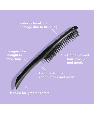 Best Tangle Teezer Hairbrush Bundle: Wet Detangler Millennial Pink & Large Black for Thick Hair - Buy Online on GoSupps.com
