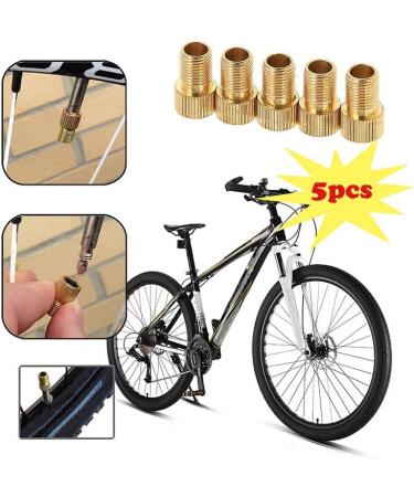 Eva Shop Bicycle 5 Set Valard Adapter - Aluminum Auto Valve Cap for MTB & E-Bikes - German Quality Shipping Worldwide - Buy Online on GoSupps.com