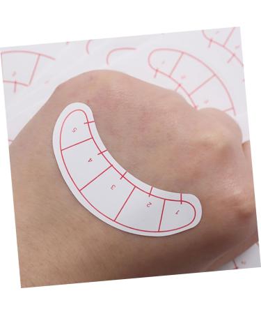 Healeved 60 Sheets Eyelash Positioning Paper Beauty Eyelash Sticker 5-Point Sticker for Eye Under Eye Patch Eyelashes Extension Sticker Eyelashes Sticker Woman Extension Pad - Buy Online on GoSupps.com