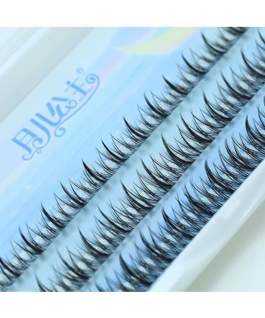 DIY Eyelash Extensions Angel Eyelashes Natural Home Grafted Sandwich False Fake Individual Eyelashes Cluster Lashes Flower Fairy Eye Makeup 9/10/11mm Pack Wholesale MJY-ANGEL3L
