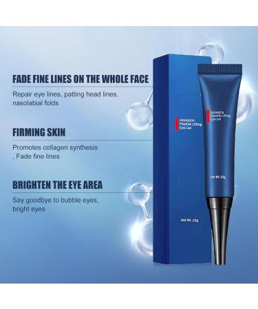 Contour Des Yeux Serum Anti-Wrinkle Cream Contour Des Yeux Depuffing Eye Serum Puffy Under Eye Face Serum Anti Aging Brightening & Firming Serum For Dark Circles (A) - Buy Online on GoSupps.com