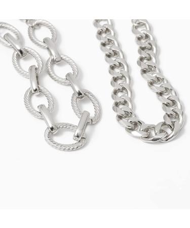 BUAJIUBUA Silver Bangles Bracelets Set for Women, Girls & Teens - Stylish Costume Hand Wrist Jewelry - Buy Online on GoSupps.com