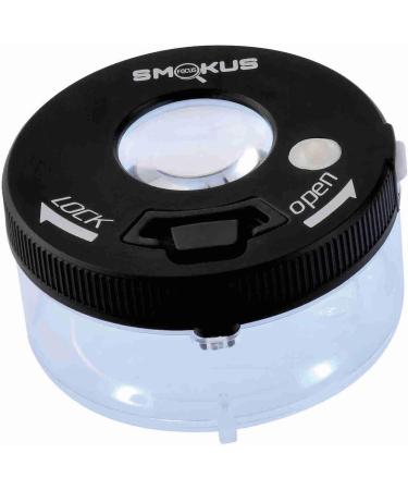 Smokus Focus Airtight Storage Jar - Black - Buy Online on GoSupps.com