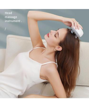 Buy Electric Head Massager | Intelligent Scalp Massage Device | 4 Massage Heads 3 Modes IPX7 Waterproof for Relaxation - Buy Online on GoSupps.com