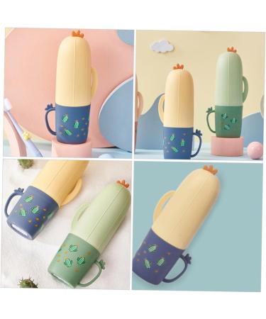 Balacoo Portable Toothbrush Holder - Travel-Friendly Organizer & Wash Cup | Blue 21.5x5.2cm - Ideal for Trips & Dental Care - Buy Online on GoSupps.com