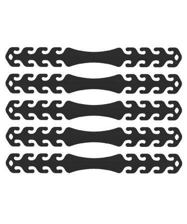 TT-5 piece of mask holder back head for mouth protection mask holder adjustable mask band mask extension anti-slip mask extinger mask chain earshone for adults black