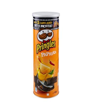 Pringles Pringles Paprika Potato Chips 165 g