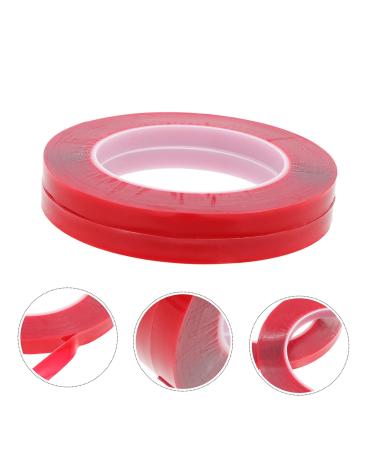 MAGICLULU 8 Rolls clear nail tape double sided tape display board nail adhesive display holders double sided high viscosity nail display tapes Nail supplies no trace manicure display stand - Buy Online on GoSupps.com