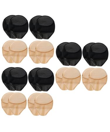 FOMIYES 12 Pairs Half Socks Summer Accessories Half Foot Socks Topper Liner Socks Non-Slip Forefoot Pads Toe Protectors Women Non- Metatarsal Pads Breathable Miss Feminine Products Cotton