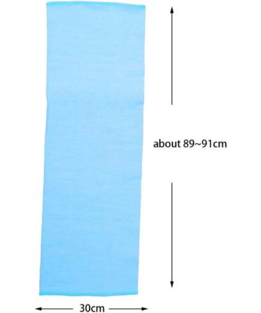 Body Cleaning Towel Bath Washcloth Reusable Design Easy To Dry for Beauty Salon Salon Shop(blue) - Buy Online on GoSupps.com