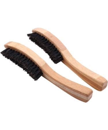 Desikixudy Beard Brush for Men - Mustache & Facial Hair Cleaning Comb - Long Handle 2 Pack for Ultimate Grooming - Buy Online on GoSupps.com