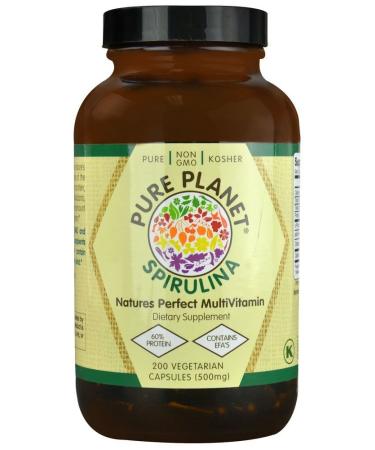 Pure Planet 100% Pure Spirulina 200 CT