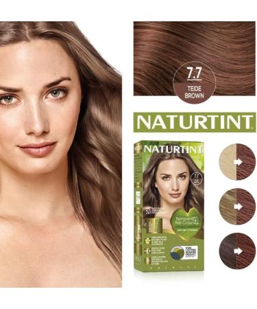 Naturtint 7.7 Teide Brown Permanent Hair Colour - Vibrant & Long-Lasting Results - Buy Online on GoSupps.com