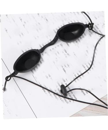 DOITOOL Tanning Supplies 1 Set Beauty Mask Protective LED Light Protective Goggles Protection Silica Gel Skin Eye Patch Safety Goggles - Buy Online on GoSupps.com