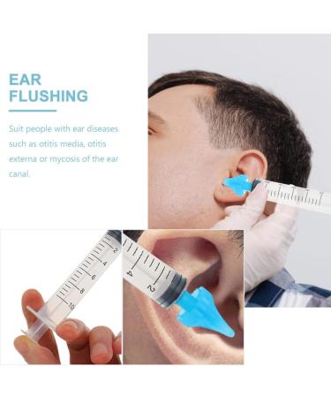 CIIEEO Ear Wax Removal Kit - 4pcs Ear Wax Syringe & Squeeze Bulb for Ear Cleaning - Black Ear Cleaning Tool - Buy Online on GoSupps.com
