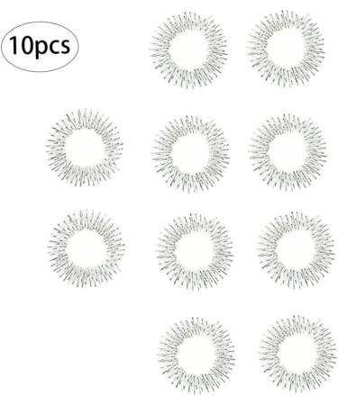 Finger Massage Rings - Sensory Hand Acupressure Golden Plastic Ring for Relaxation & Relief - Buy Online on GoSupps.com