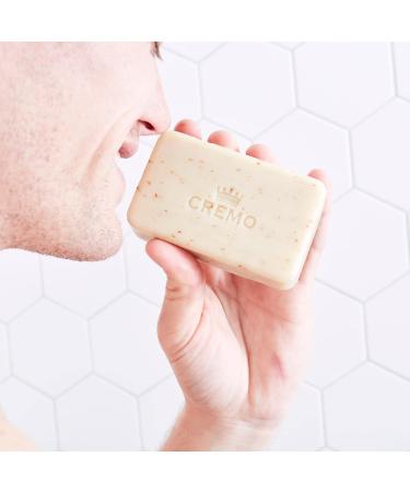 Cremo Exfoliating Body Bars Distiller's Blend - Lava Rock & Oat Kernel Polish, Shea Butter Smooth Skin (Pack of 3) - Buy Online on GoSupps.com