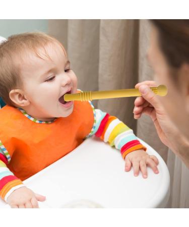 Buy Danneeforsu7 Baby Bite Tube Set - 4 Silicone Bass Rings & Chewing Toys for Toddlers | Safe Teething Solutions with Cleaning Brushes - Buy Online on GoSupps.com