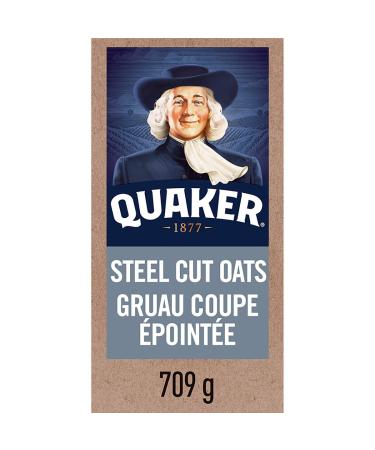 Quaker Quick Cook Steel Cut Oats 709 g (Pack of 1) Quick Cook Steel Cut Oats 709 g (Pack of 1)
