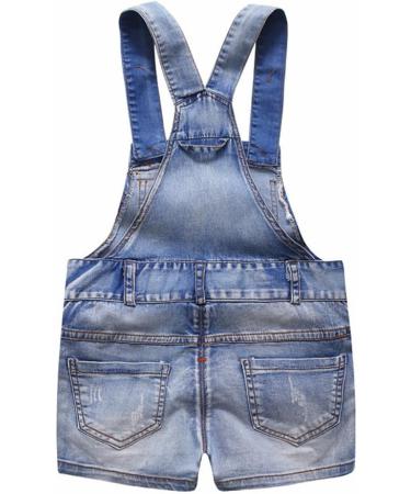 KIDSCOOL SPACE Baby Denim Shortall 18-24 Months Blue-1964 - Buy Online on GoSupps.com