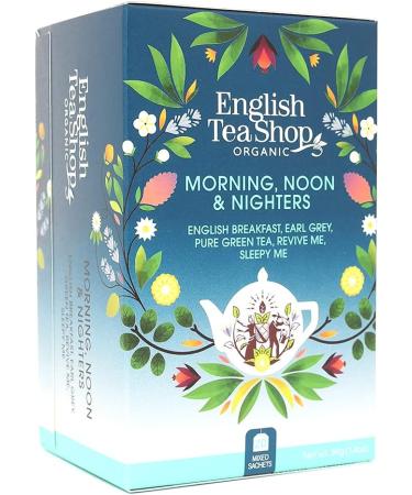 English Tea Shop Morning Noon & Nighters Tea Bag Sachets 20-Piece - Buy Online on GoSupps.com