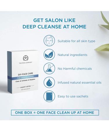Shop The Man Company DIY Face Care Deep Cleanse Kit - International Shipping Available - Buy Online on GoSupps.com